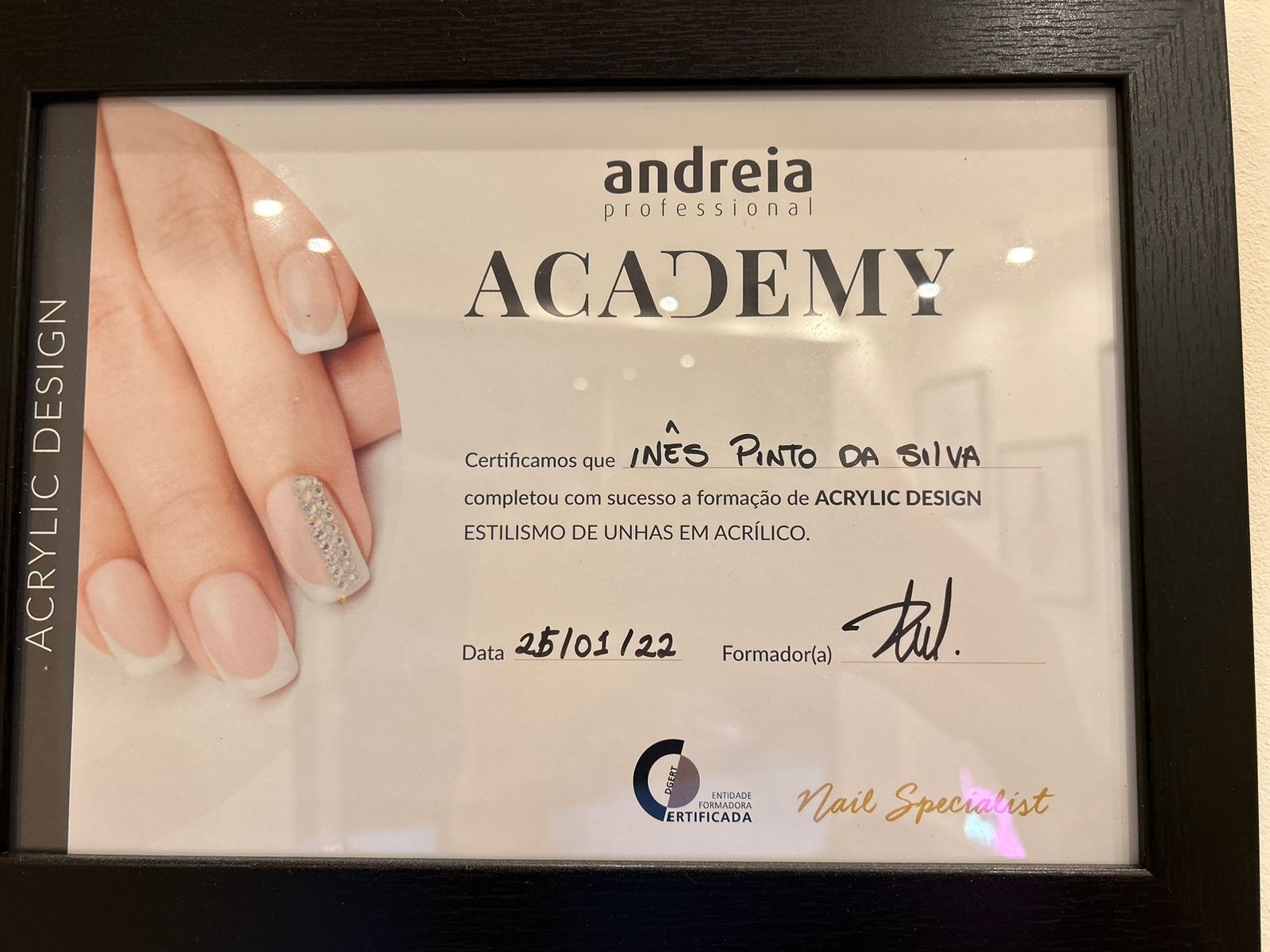 Certificat Ines Pinto