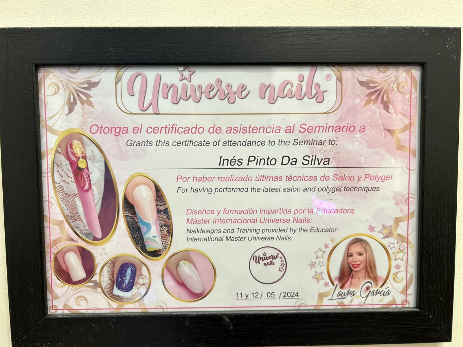 Certificat Ines Pinto